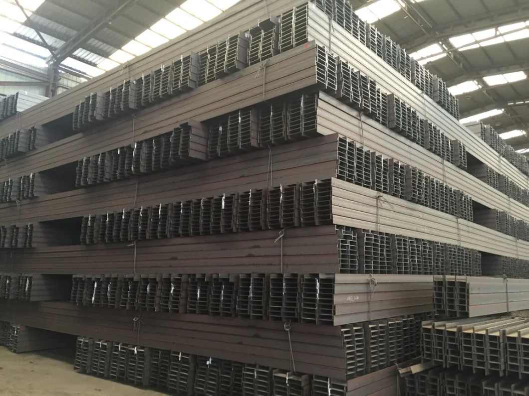 ASTM A36 Q235B Q355 A570 A572 Hot Rolled Structural Steel Carbon Steel S355jr I H Beam Welding H Channel Carbon Steel Profiles for Building