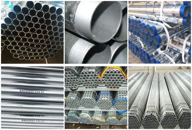 China Wholesale Galvalume Steel Tube Grade Dx51d Dx52D Cold Drawn Welded Steel Gi Round Square Rectangular Galvanized Steel Pipe for Machinery