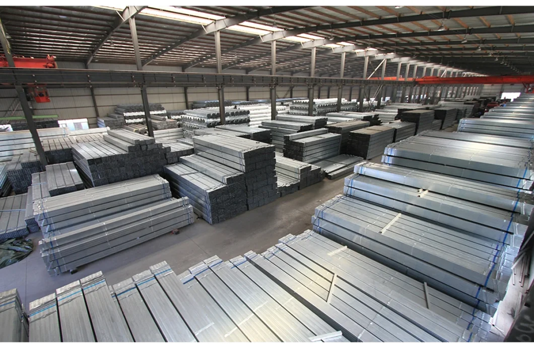 Rhs Hollow Section Rectangular Zinc Coating Gi Tube Carbon Hot Dipped Zn Coated ASTM A500 A36 Shs Ms Square Tube Galvanized Steel Pipe
