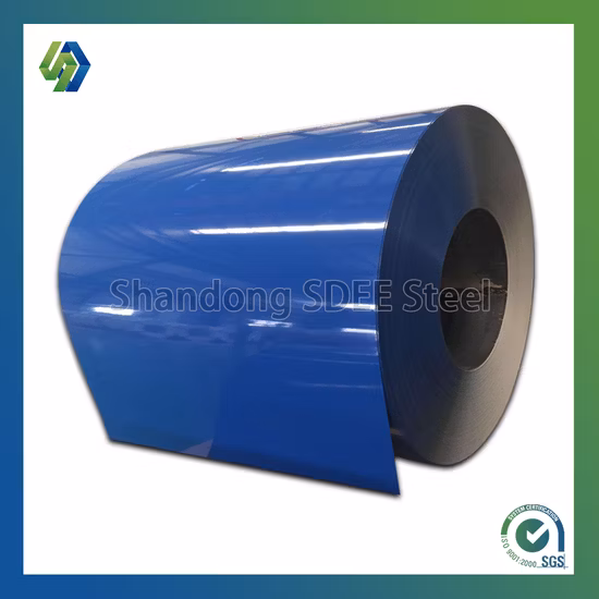 Manufacturer 0.12-6.0mm Thickness Galvanized Prepainted Steel Coil PPGL PPGI