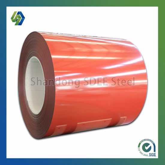 Manufacturer 0.12-6.0mm Thickness Galvanized Prepainted Steel Coil PPGL PPGI