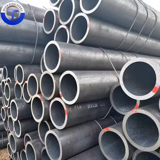 ASTM A53 A36 Q235 Q235B 1045carbon Seamless Steel Pipe Hot Rolled Steel Pipe Sch40 10mm 35mm Round Hot Rolled Carbon Seamless Steel Pipe for Oil and Gas