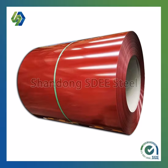Manufacturer 0.12-6.0mm Thickness Galvanized Prepainted Steel Coil PPGL PPGI