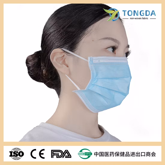 Disposable Surgical Dental Black 3ply Medical Face Mask TypeIIR BFE 99% Surgical Mask