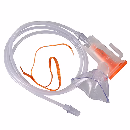 Bm® High Quality Disposable Medical PVC Oxygen Mask with Tube ISO13485 CE FDA